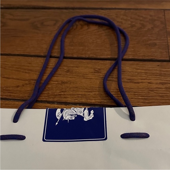 Burberry White and Blue Tote Bag - Picture 4 of 9